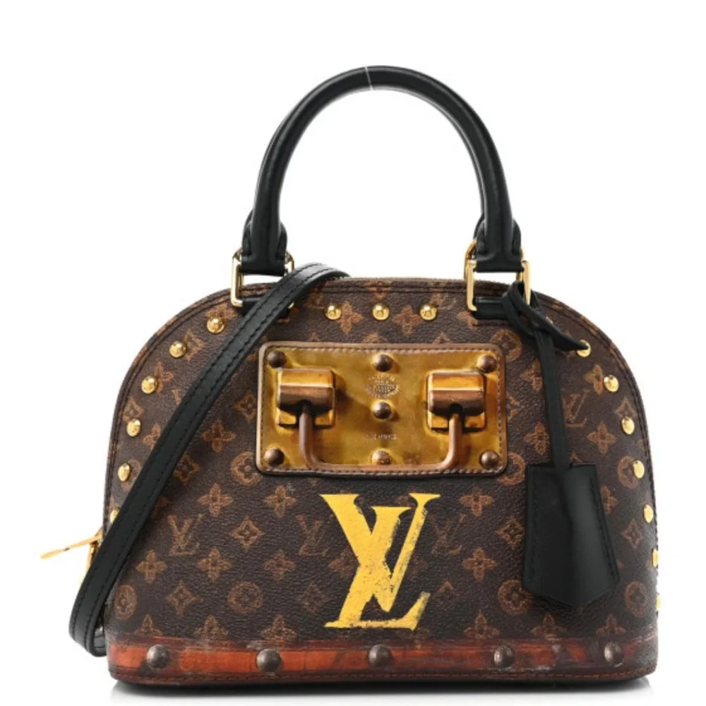 Louis Vuitton transformed monogram time trunk alma bib limited edition rare htf - Picture 1 of 15
